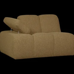 Clearance WOOOD Mojo Bouclé Elementenbank Yellow, Brown Melange