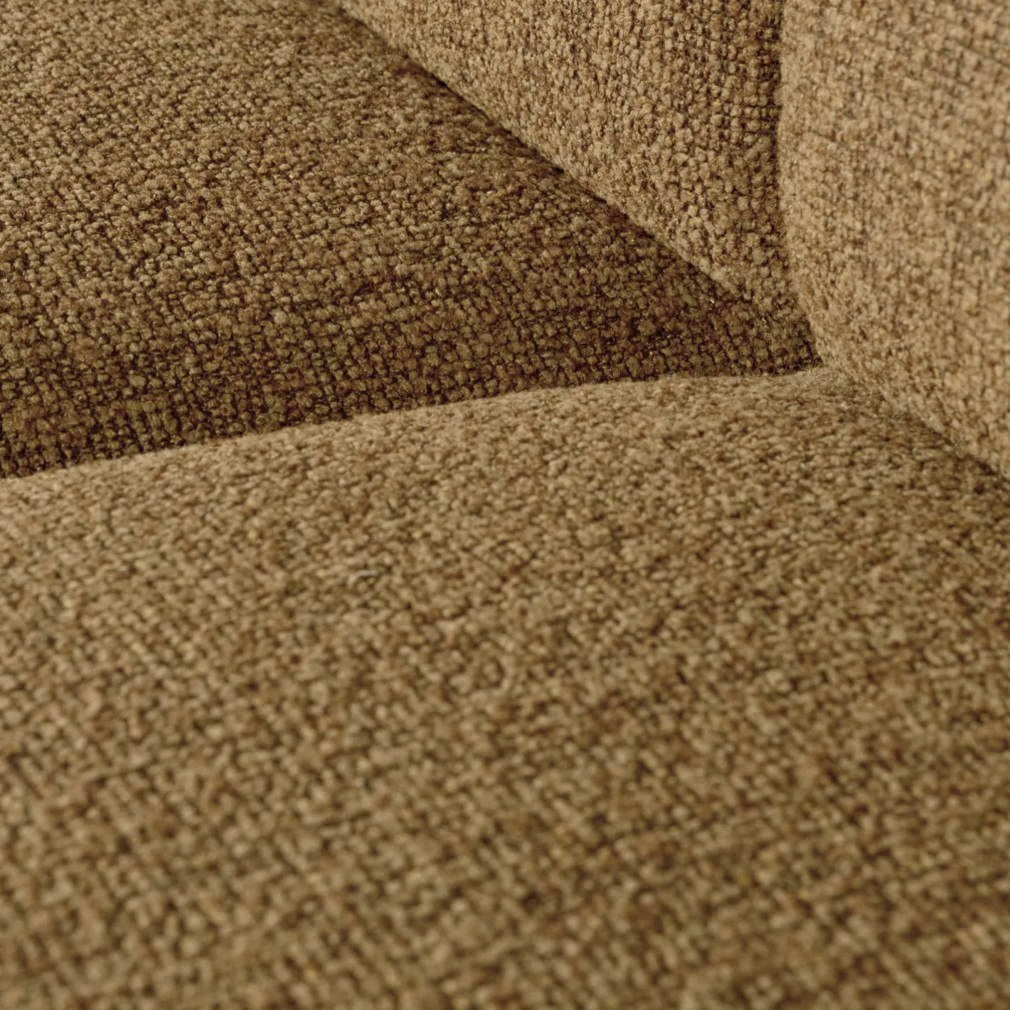 Clearance WOOOD Mojo Bouclé Elementenbank Yellow, Brown Melange