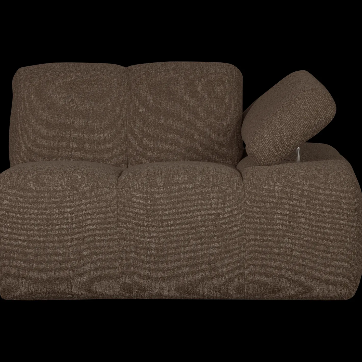 Discount WOOOD Mojo Bouclé Elementenbank Brown Melange