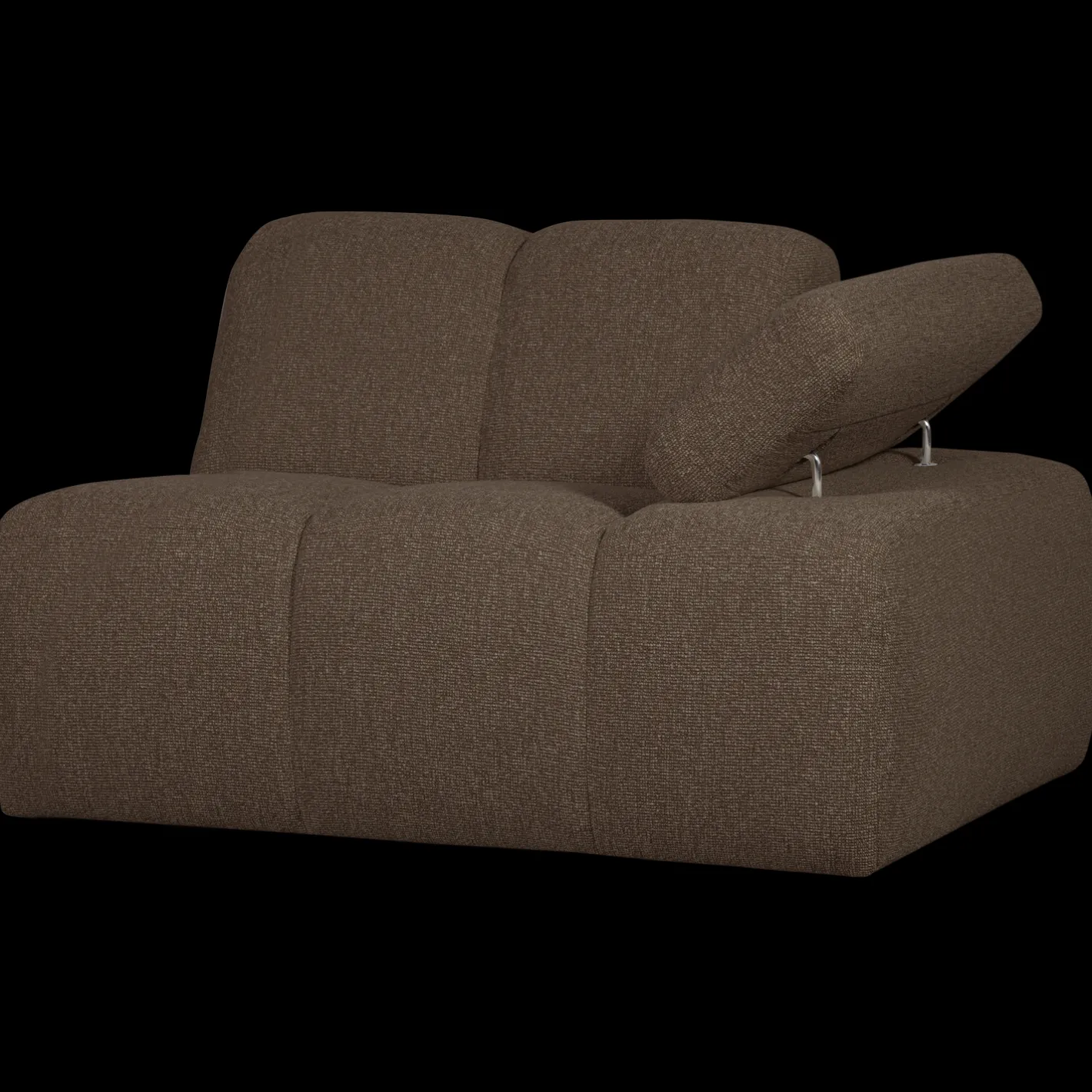 Discount WOOOD Mojo Bouclé Elementenbank Brown Melange