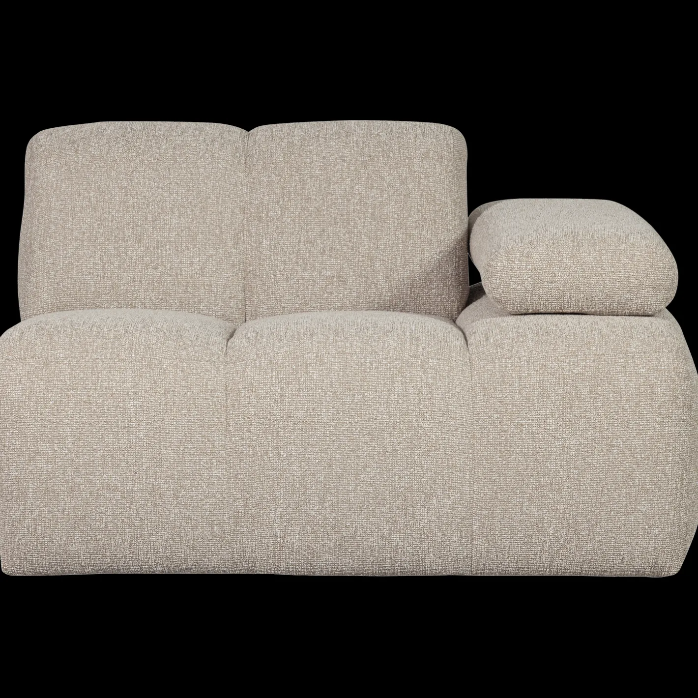 Hot WOOOD Mojo Bouclé Elementenbank Beige Melange