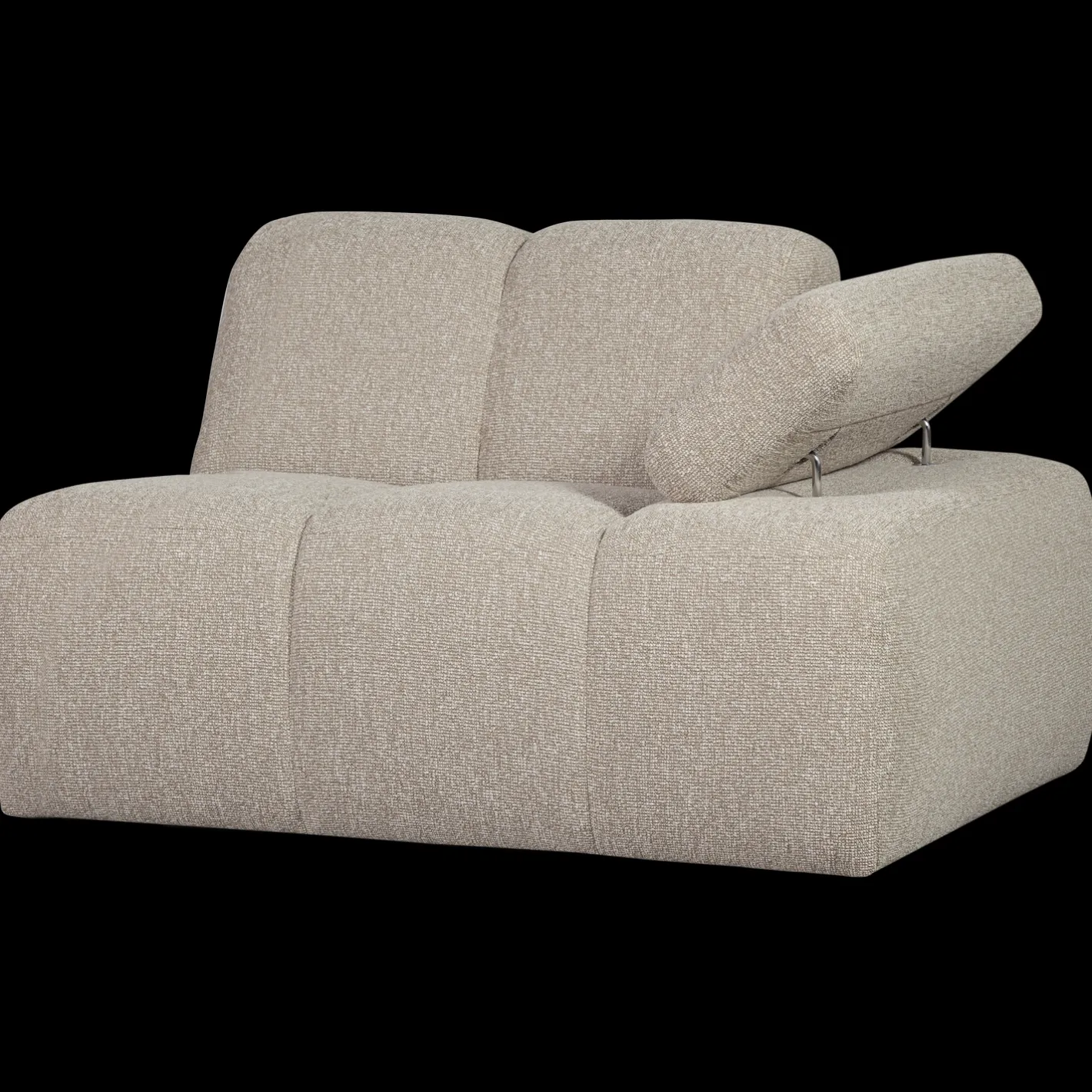 Hot WOOOD Mojo Bouclé Elementenbank Beige Melange