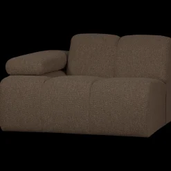 New WOOOD Mojo Bouclé Elementenbank Brown Melange