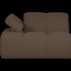 New WOOOD Mojo Bouclé Elementenbank Brown Melange