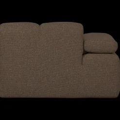 New WOOOD Mojo Bouclé Elementenbank Brown Melange