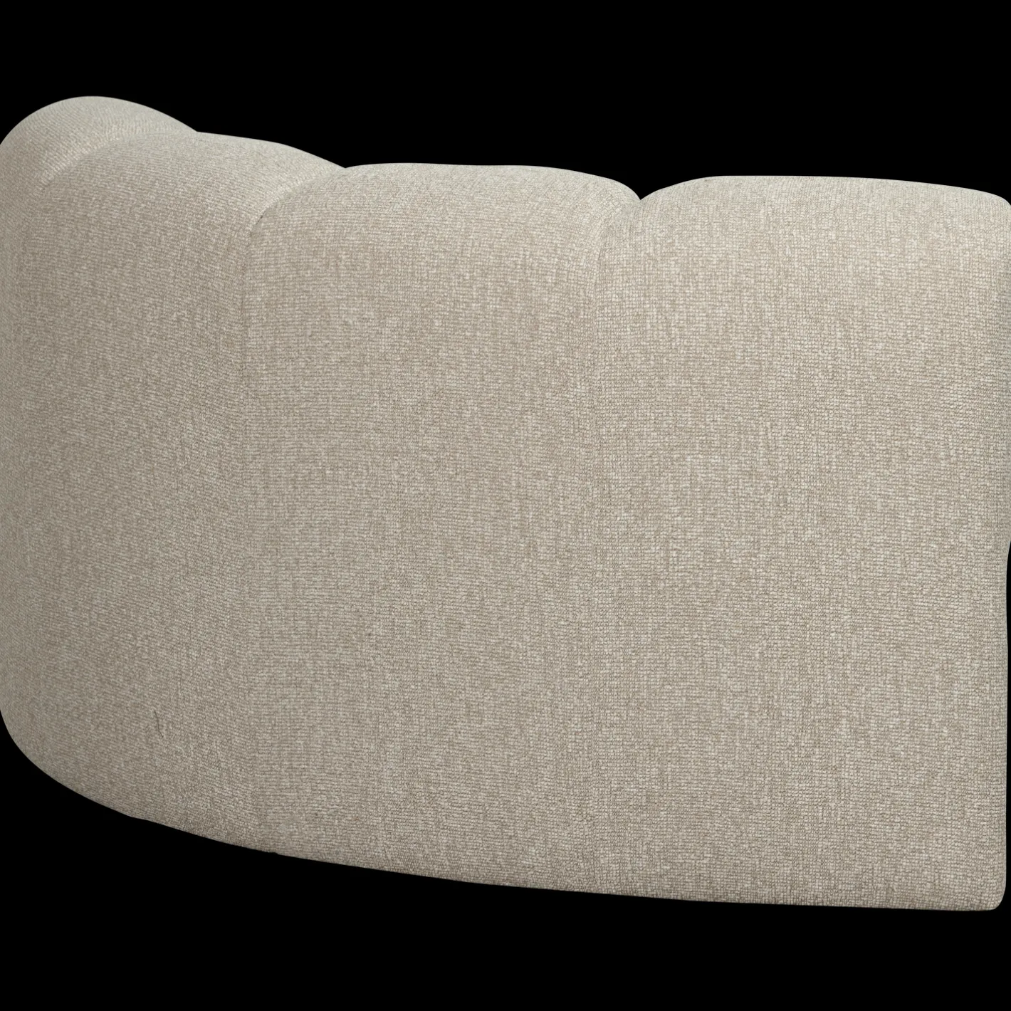 Best WOOOD Mojo Bouclé Hoek Elementenbank Beige Melange
