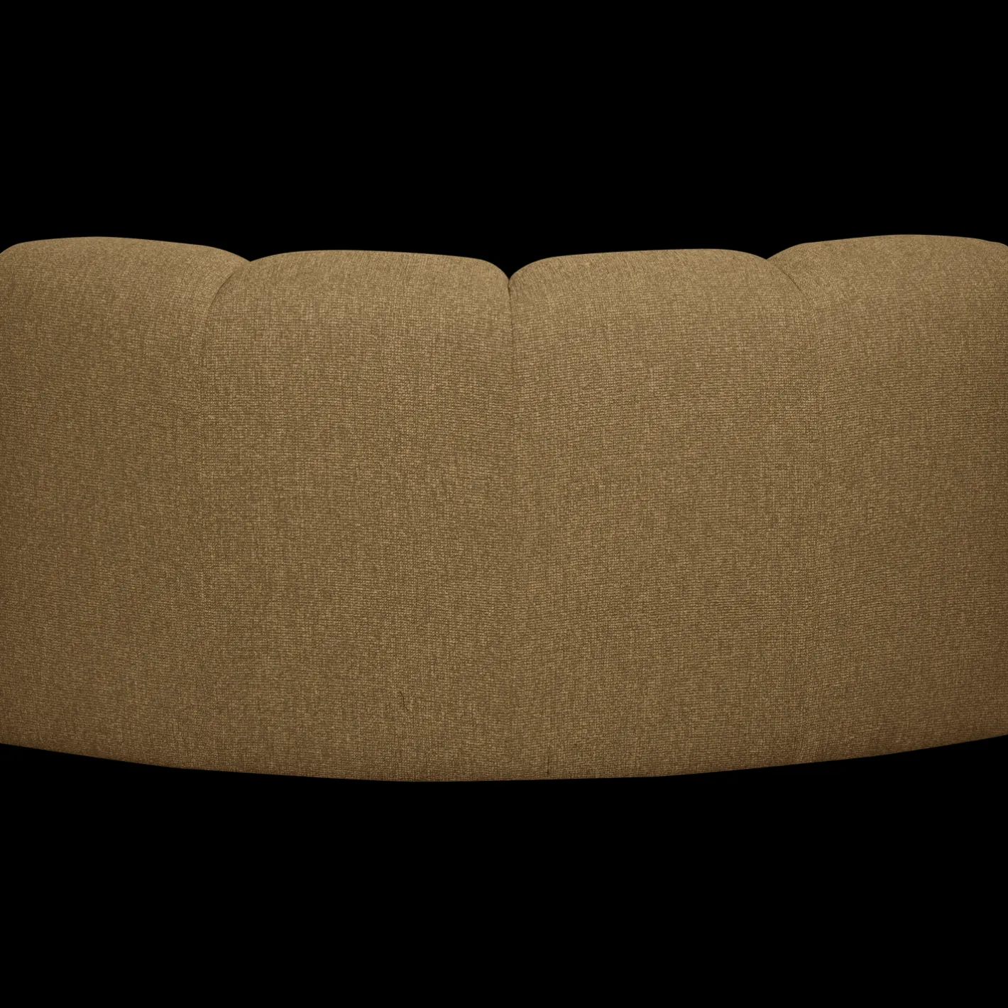 Clearance WOOOD Mojo Bouclé Hoek Elementenbank Yellow, Brown Melange