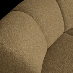Clearance WOOOD Mojo Bouclé Hoek Elementenbank Yellow, Brown Melange
