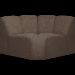 Best WOOOD Mojo Bouclé Hoek Elementenbank Brown Melange