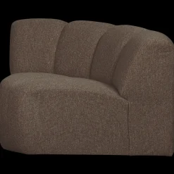 Best WOOOD Mojo Bouclé Hoek Elementenbank Brown Melange