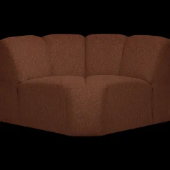 Hot WOOOD Mojo Bouclé Hoek Elementenbank Rust Brown Melange
