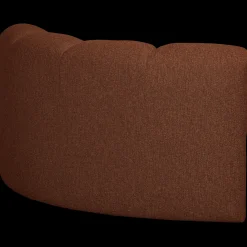 Hot WOOOD Mojo Bouclé Hoek Elementenbank Rust Brown Melange