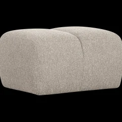 Clearance WOOOD Mojo Bouclé Poef Beige Melange