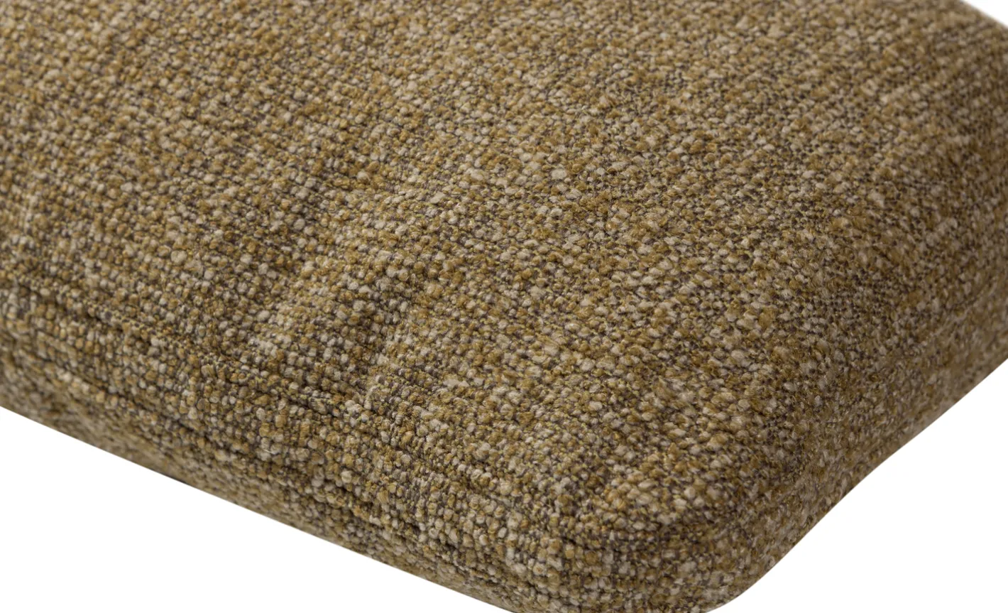 New WOOOD Mojo Bouclé Sierkussen Yellow, Brown Melange