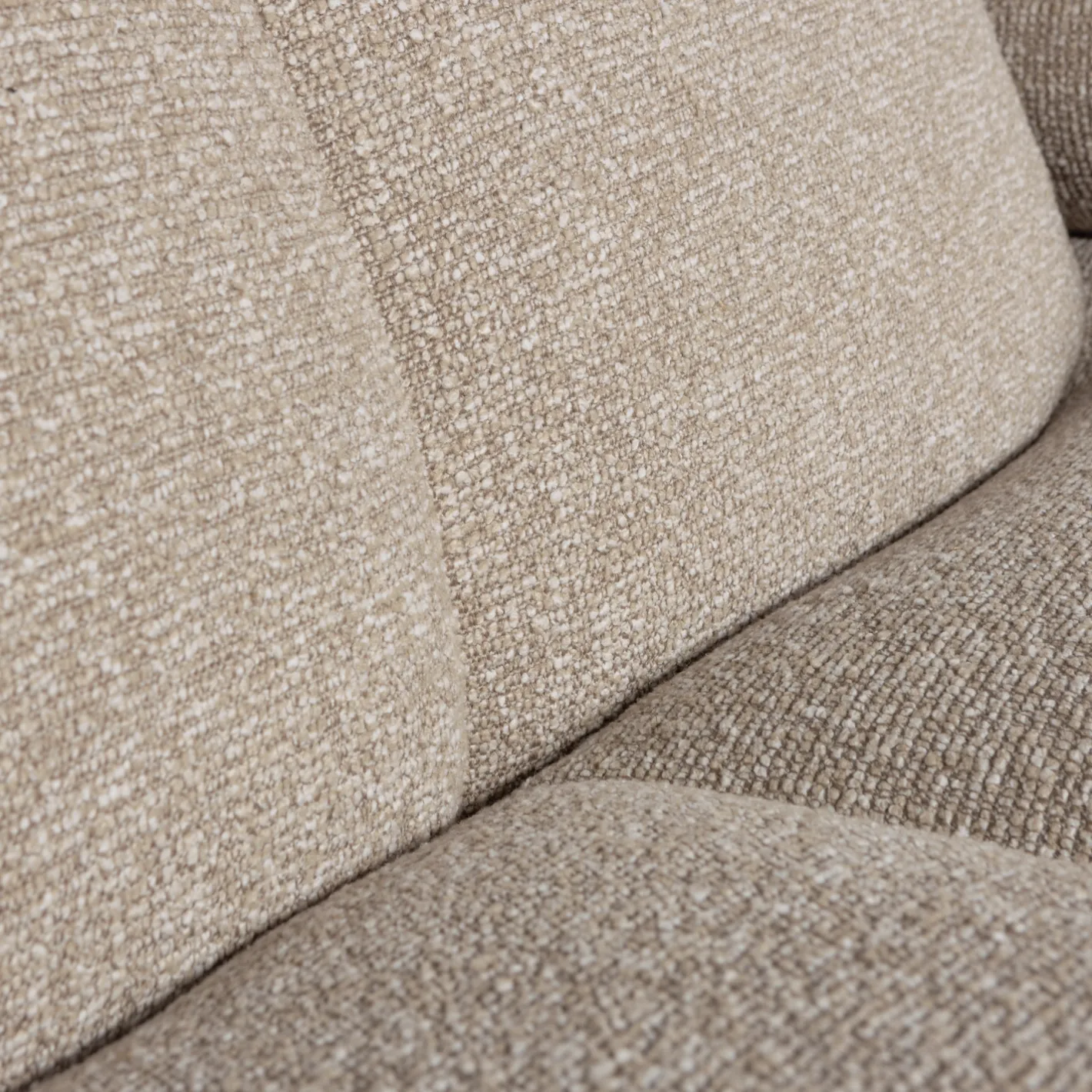 Outlet WOOOD Mojo Bouclé Zitbank Beige Melange