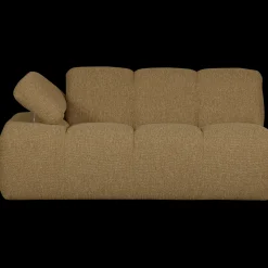 Sale WOOOD Mojo Bouclé Zitbank Yellow, Brown Melange