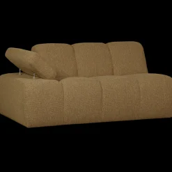 Sale WOOOD Mojo Bouclé Zitbank Yellow, Brown Melange