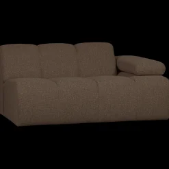 Outlet WOOOD Mojo Bouclé Zitbank Brown Melange