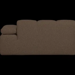 Outlet WOOOD Mojo Bouclé Zitbank Brown Melange