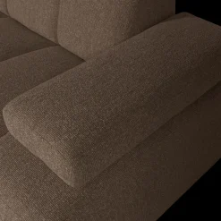 Outlet WOOOD Mojo Bouclé Zitbank Brown Melange