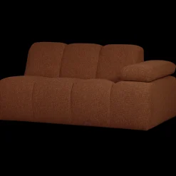 Online WOOOD Mojo Bouclé Zitbank Rust Brown Melange
