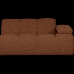 Online WOOOD Mojo Bouclé Zitbank Rust Brown Melange