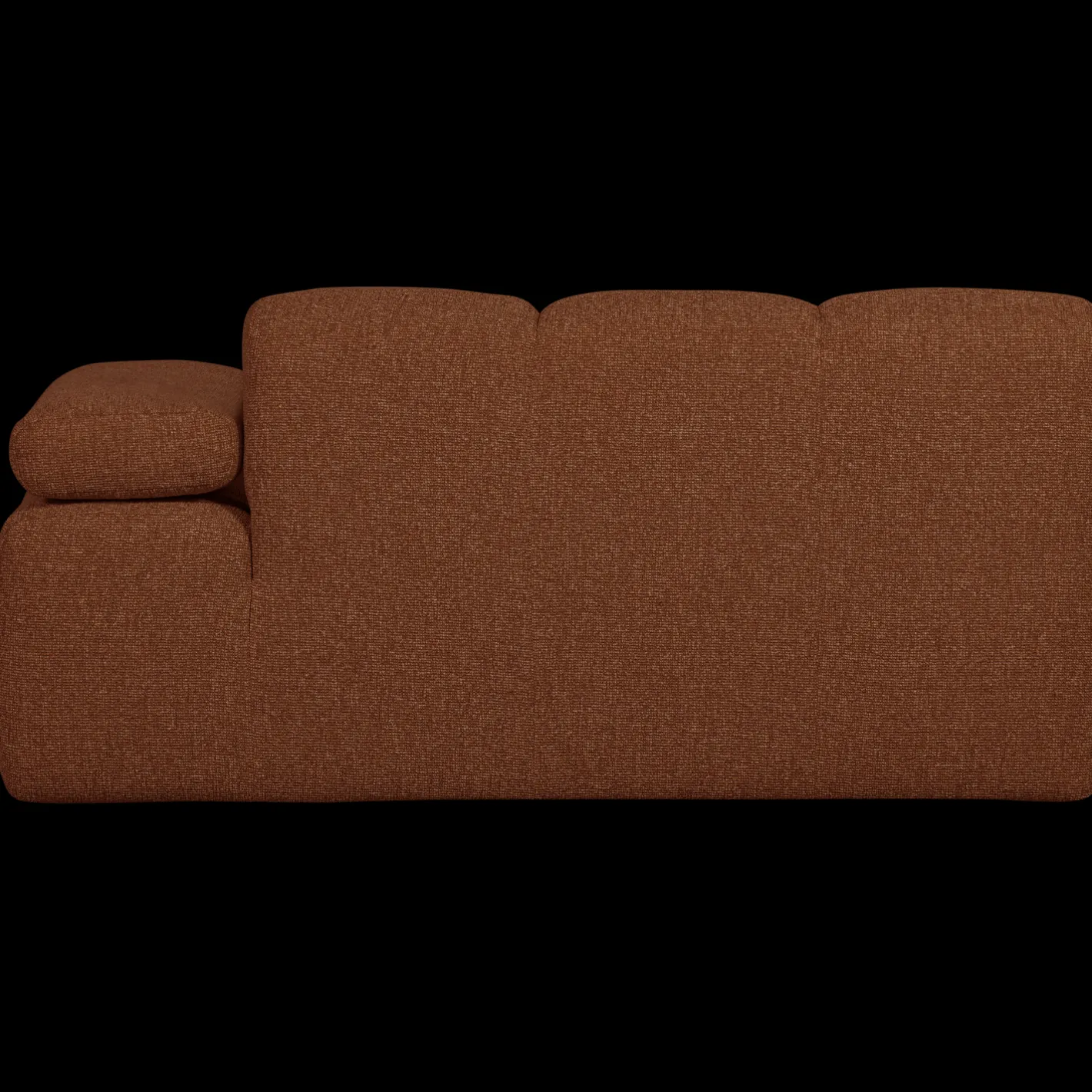 Online WOOOD Mojo Bouclé Zitbank Rust Brown Melange