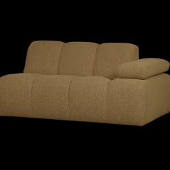 Discount WOOOD Mojo Bouclé Zitbank Yellow, Brown Melange
