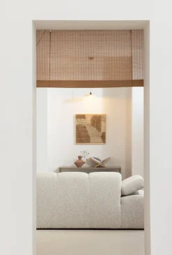 Outlet WOOOD Mojo Bouclé Zitbank Beige Melange