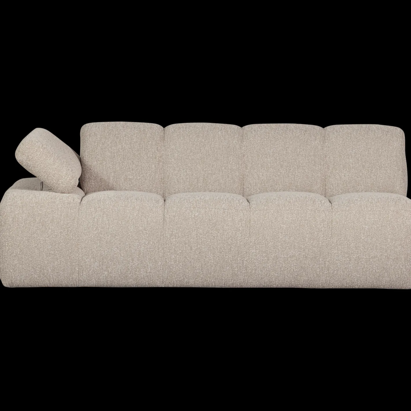 WOOOD Mojo Bouclé 2-Zitsbank Beige Melange