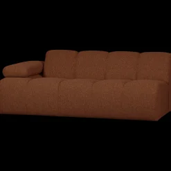 WOOOD Mojo Bouclé 2-Zitsbank Rust Brown Melange