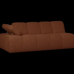 WOOOD Mojo Bouclé 2-Zitsbank Rust Brown Melange