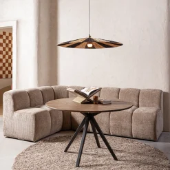 Hot WOOOD Mojo Eetkamerbank Dark Sand