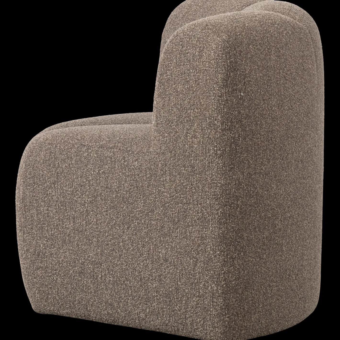 New WOOOD Mojo Hoek Eetkamerbank Bruin Melange