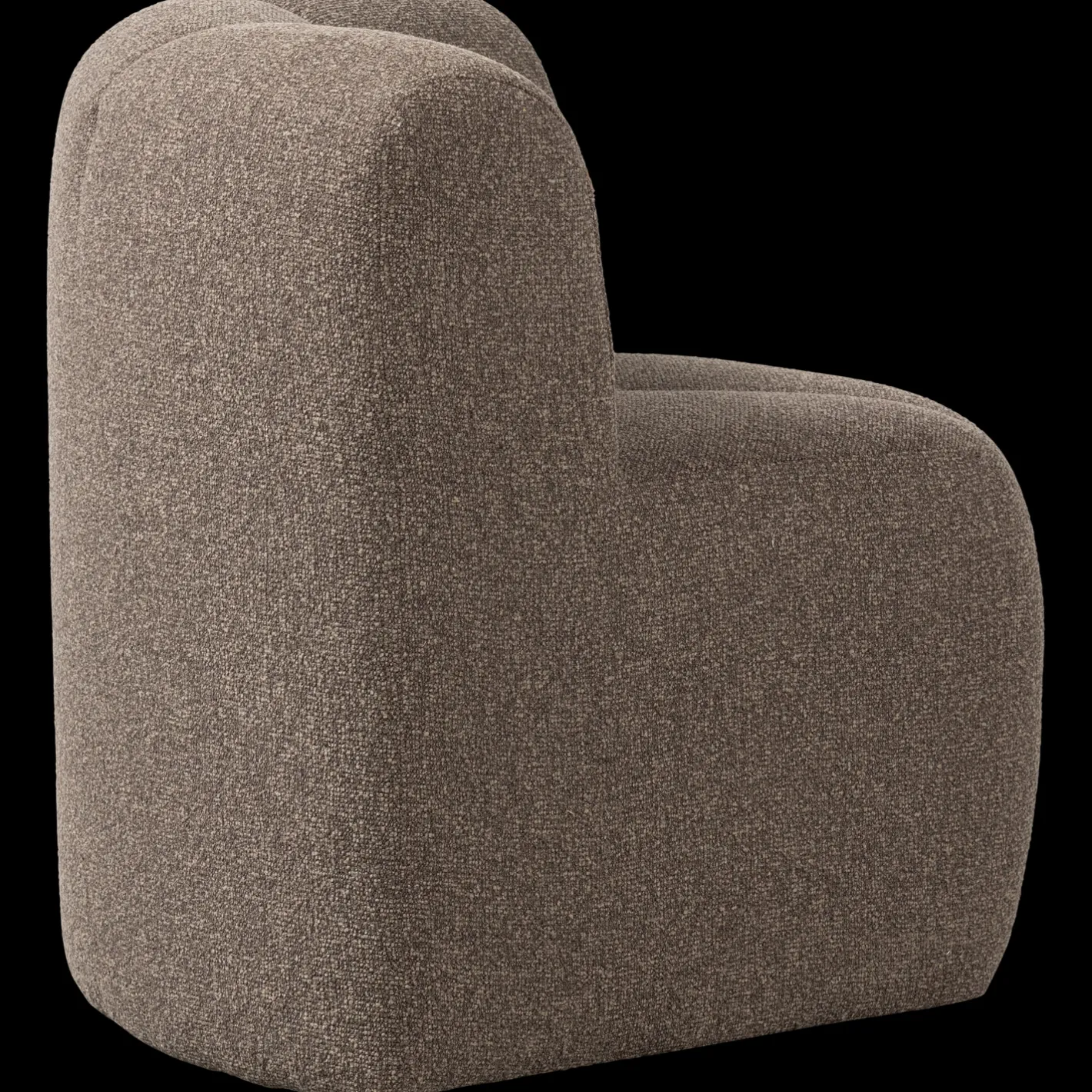 New WOOOD Mojo Hoek Eetkamerbank Bruin Melange