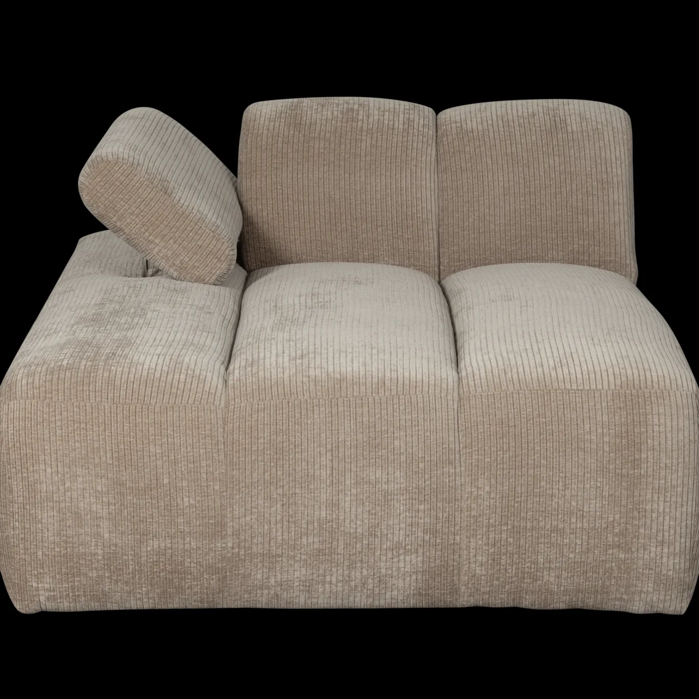 Sale WOOOD Mojo Rib Chaise Longue Dark Sand