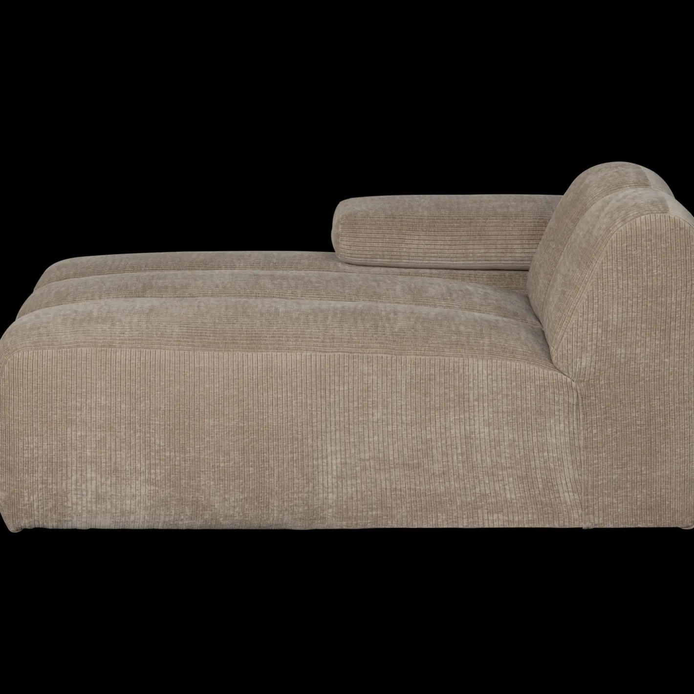Sale WOOOD Mojo Rib Chaise Longue Dark Sand
