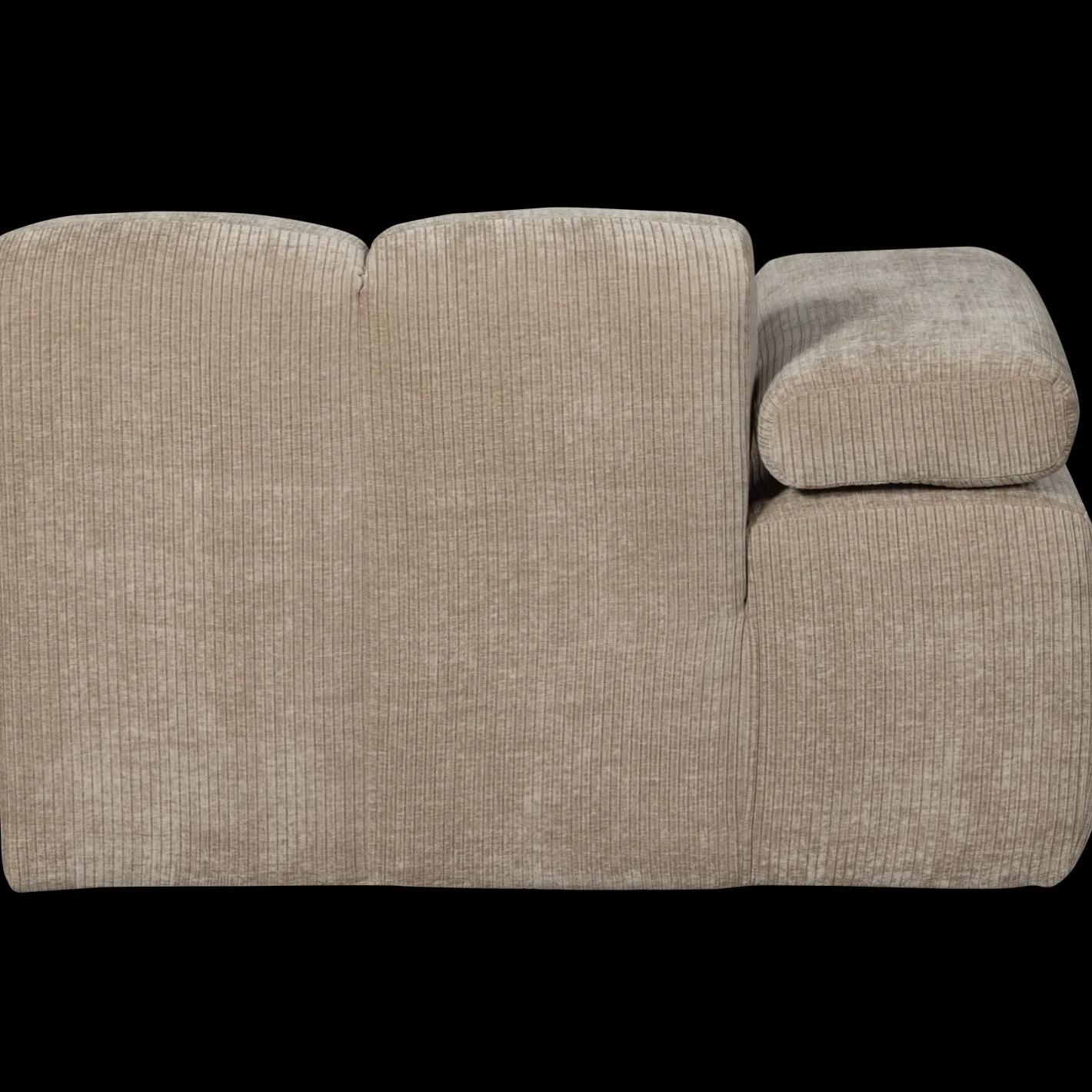 Sale WOOOD Mojo Rib Chaise Longue Dark Sand
