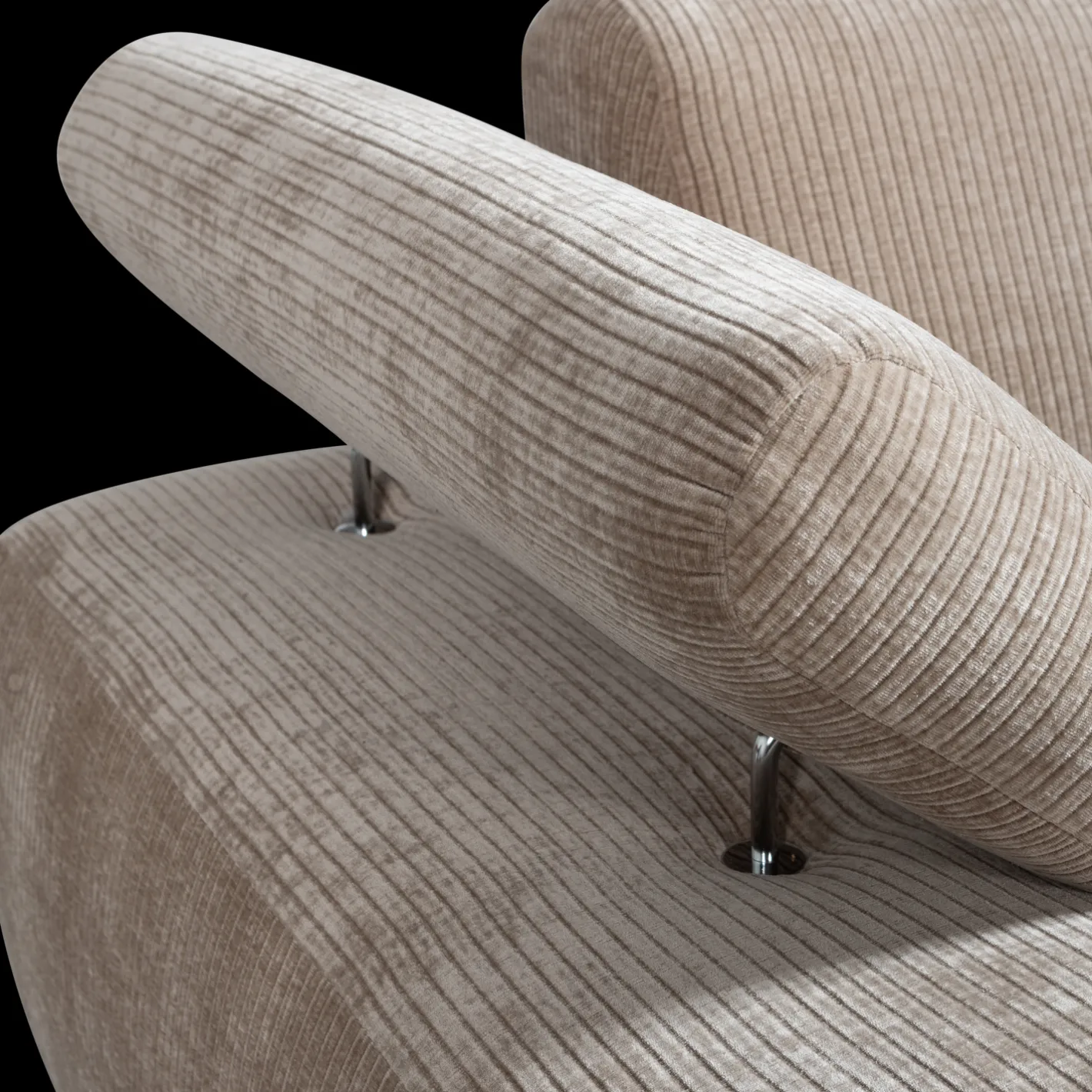 Sale WOOOD Mojo Rib Chaise Longue Dark Sand
