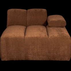 Sale WOOOD Mojo Rib Chaise Longue Rust Brown Melange