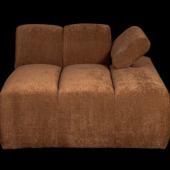 Sale WOOOD Mojo Rib Chaise Longue Rust Brown Melange