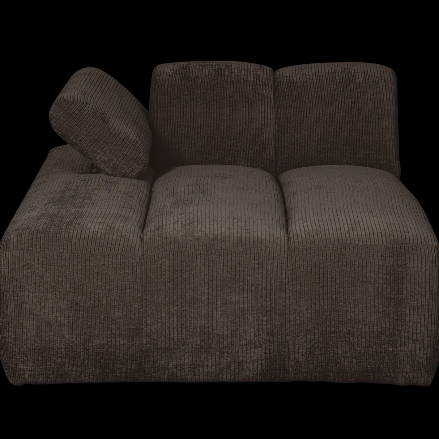 Online WOOOD Mojo Rib Chaise Longue Brown