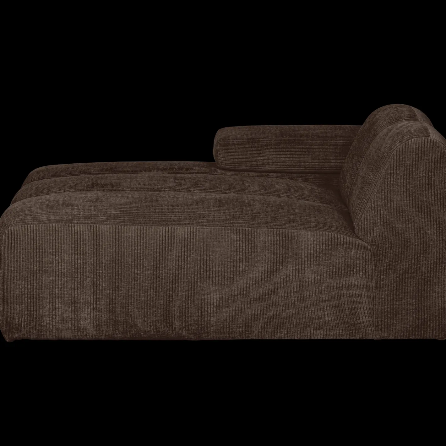 Online WOOOD Mojo Rib Chaise Longue Brown