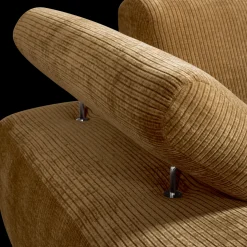 New WOOOD Mojo Rib Chaise Longue Honey Yellow