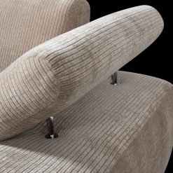 Clearance WOOOD Mojo Rib Chaise Longue Dark Sand