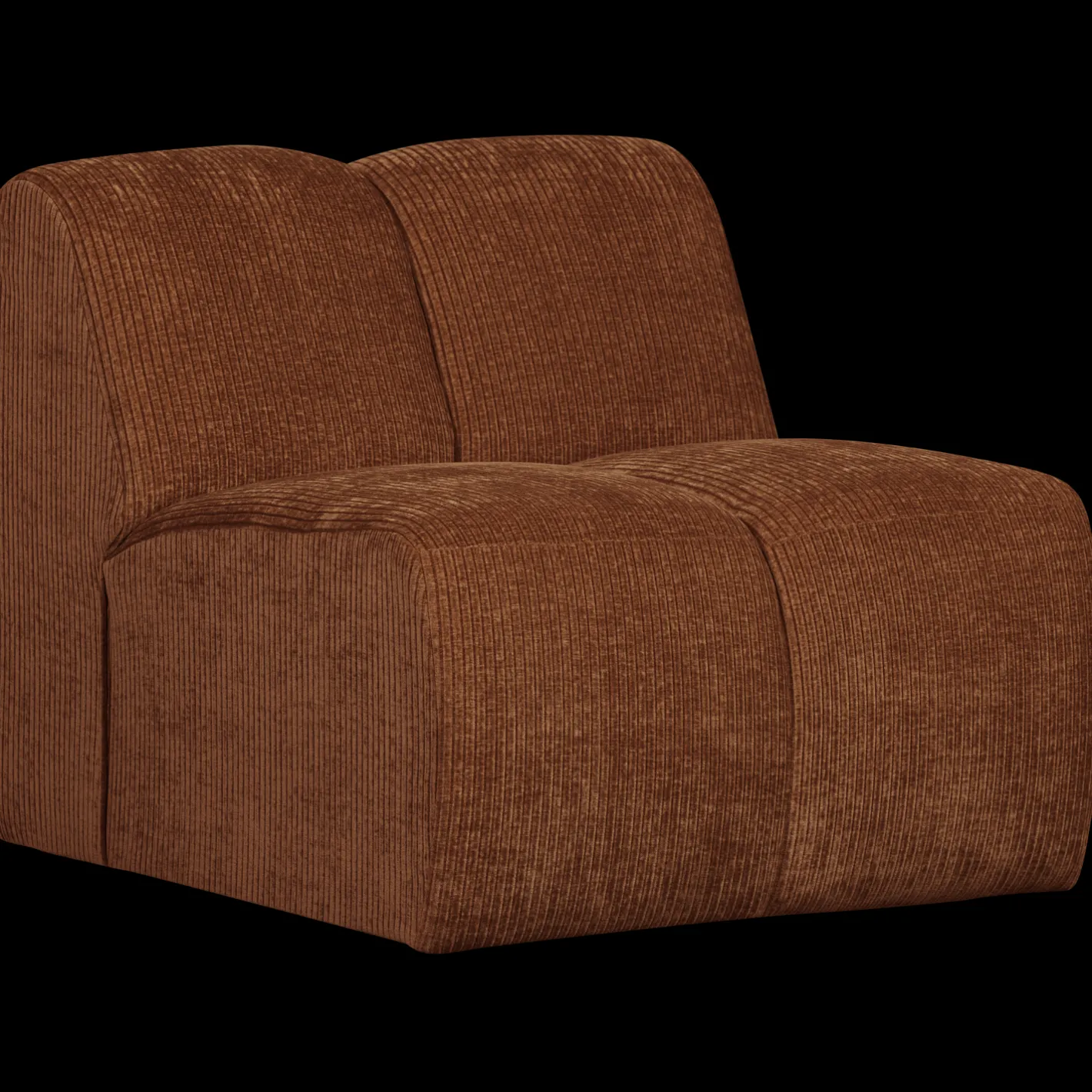 Clearance WOOOD Mojo Rib Elementenbank Rust Brown