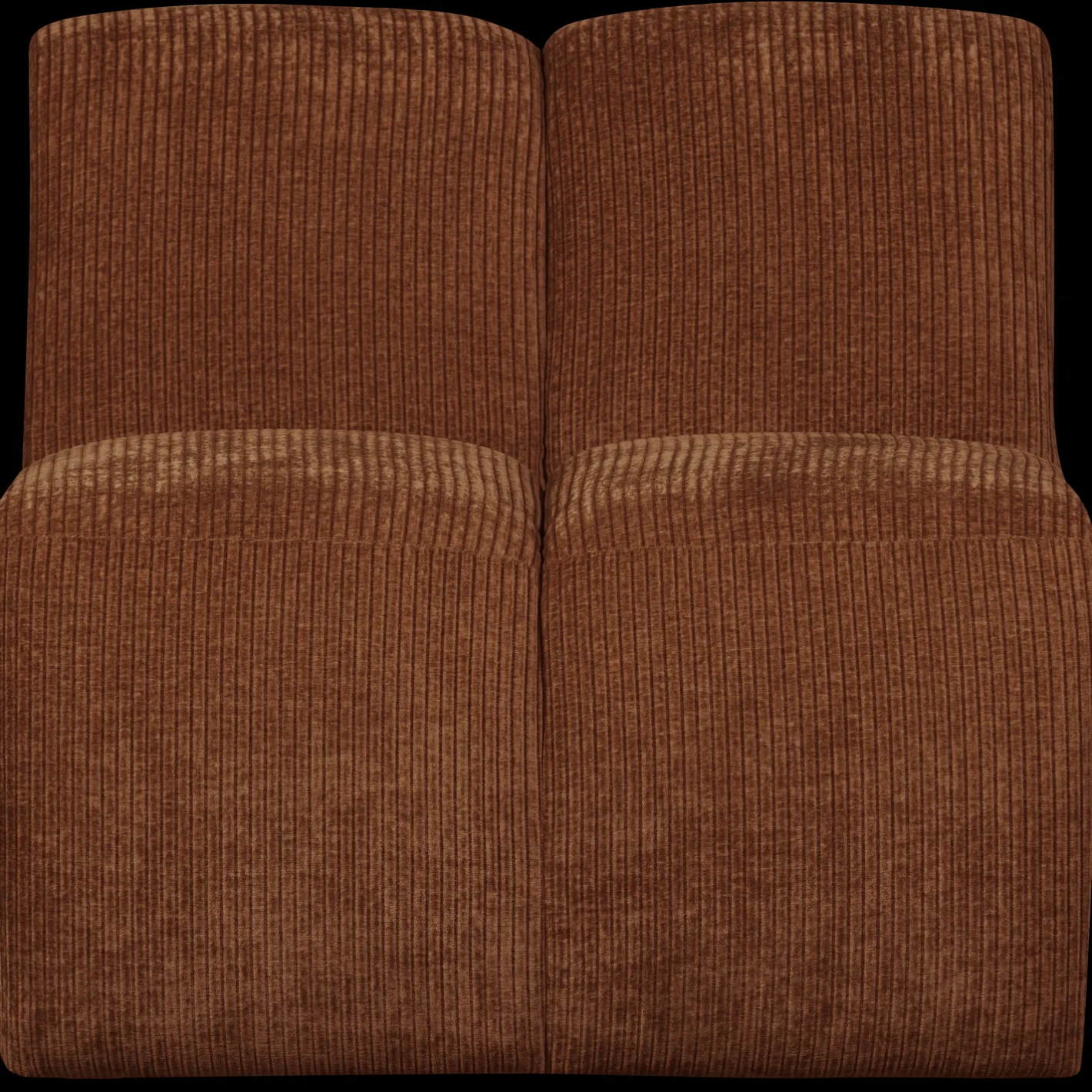 Clearance WOOOD Mojo Rib Elementenbank Rust Brown