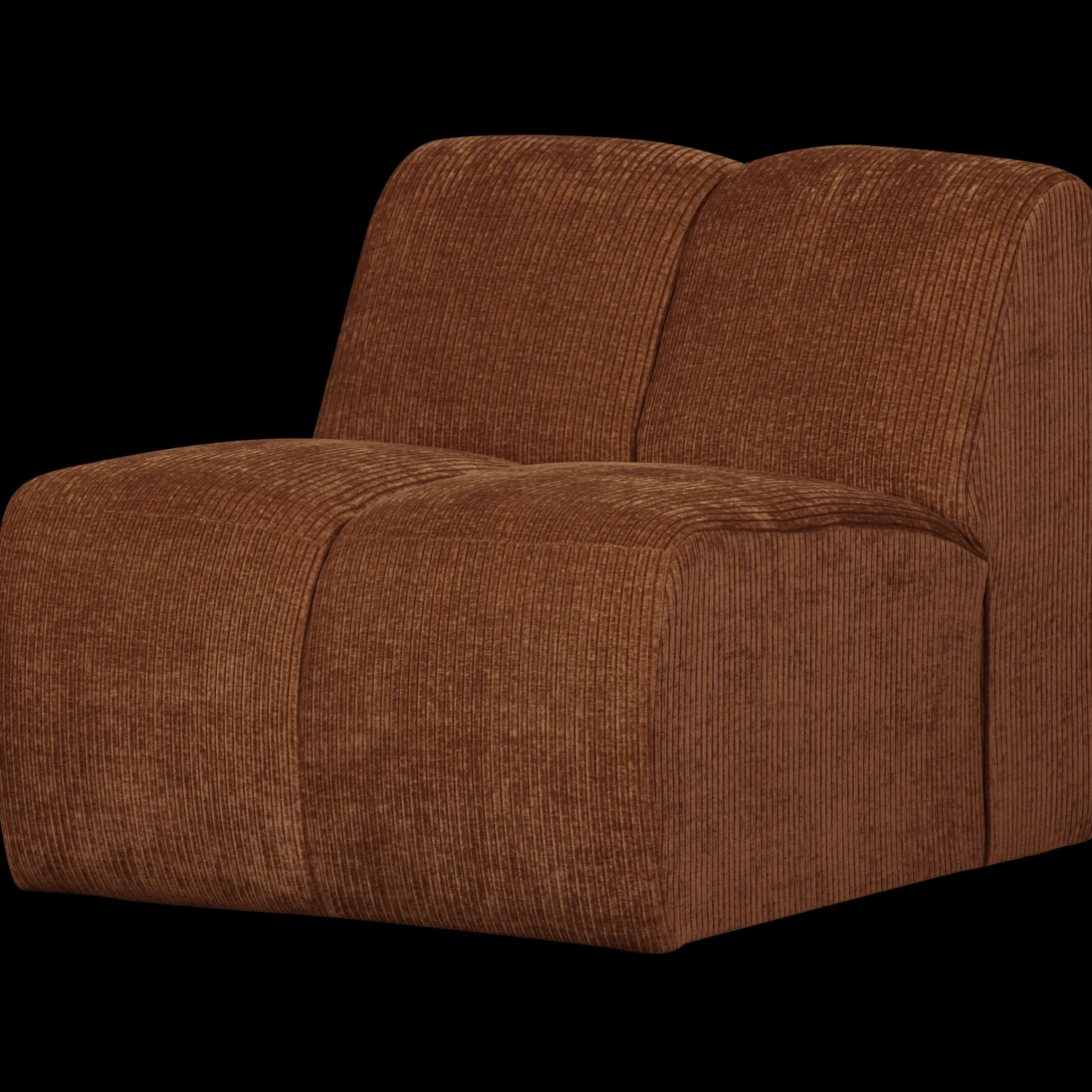 Clearance WOOOD Mojo Rib Elementenbank Rust Brown