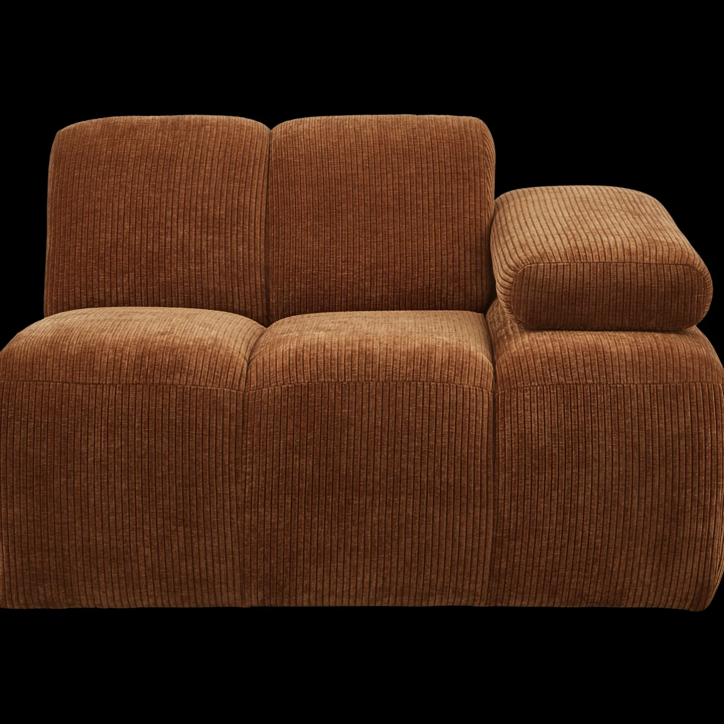 Clearance WOOOD Mojo Rib Elementenbank Rust Brown