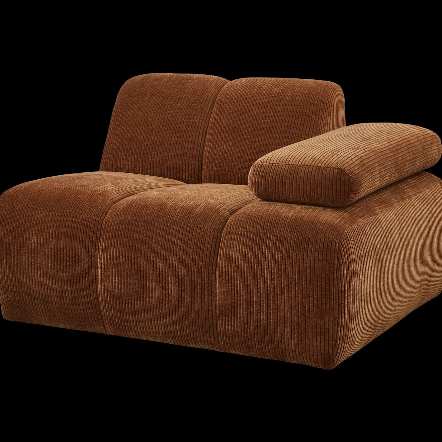 Clearance WOOOD Mojo Rib Elementenbank Rust Brown